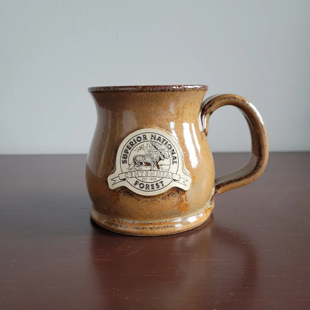 Superior National Forest Centennial 1909 Sunset Hill Stoneware Mug, 11oz - Picture 1 of 4